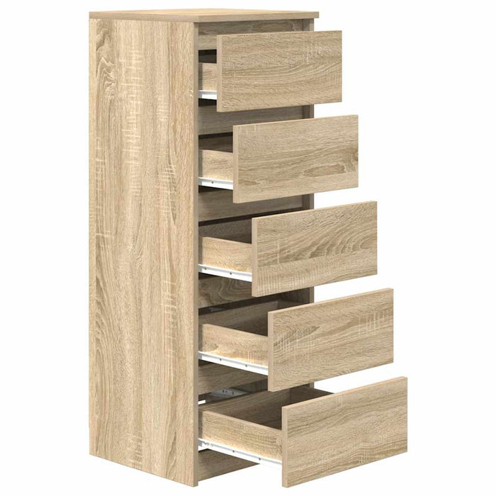 Bufetă cu sertare Stejar Sonoma 37,5x35x99 cm Lemn prelucrat - WALTI WALTI