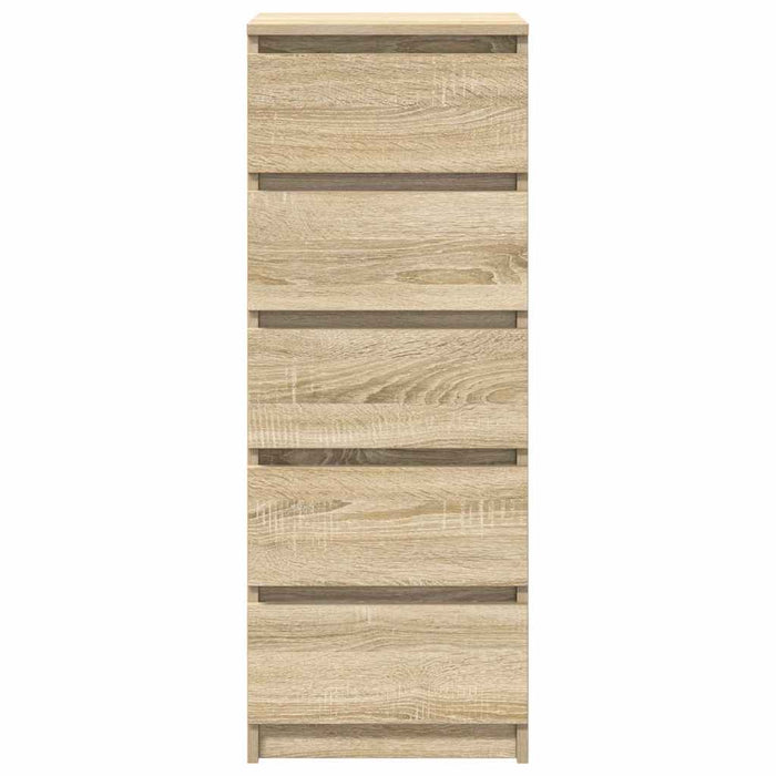 Bufetă cu sertare Stejar Sonoma 37,5x35x99 cm Lemn prelucrat - WALTI WALTI