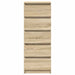 Bufetă cu sertare Stejar Sonoma 37,5x35x99 cm Lemn prelucrat - WALTI WALTI