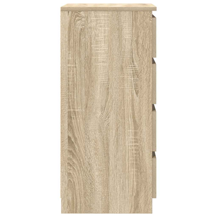 Bufetă cu sertare Stejar Sonoma 37,5x35x99 cm Lemn prelucrat - WALTI WALTI