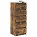 Bufetă cu sertare Stejar afumat 37,5x35x99 cm Lemn prelucrat - WALTI WALTI