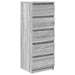 Bufetă cu sertare Gri Sonoma 37,5x35x99 cm Lemn prelucrat - WALTI WALTI
