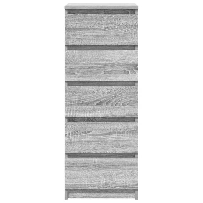 Bufetă cu sertare Gri Sonoma 37,5x35x99 cm Lemn prelucrat - WALTI WALTI