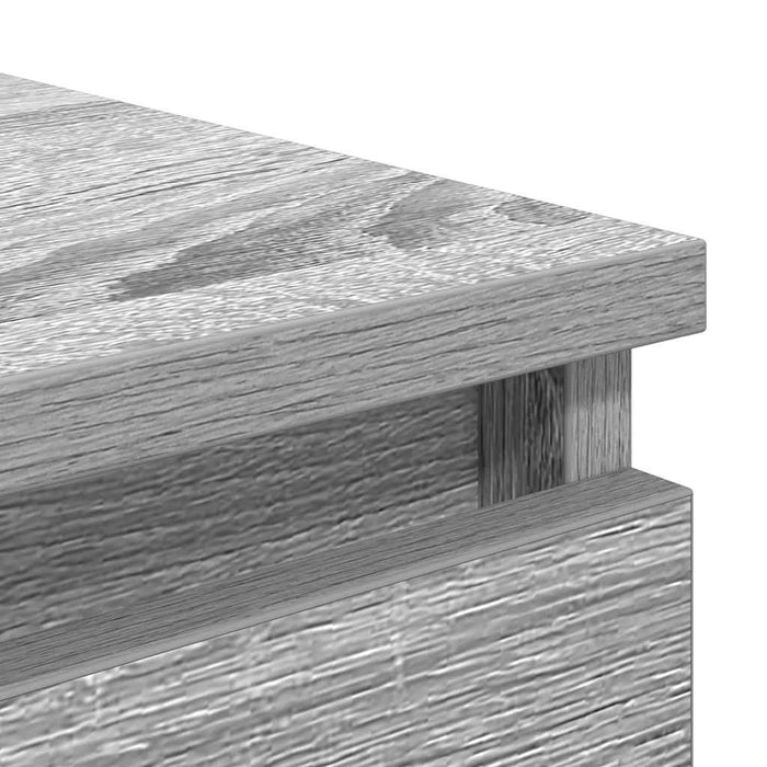 Bufetă cu sertare Gri Sonoma 37,5x35x99 cm Lemn prelucrat - WALTI WALTI