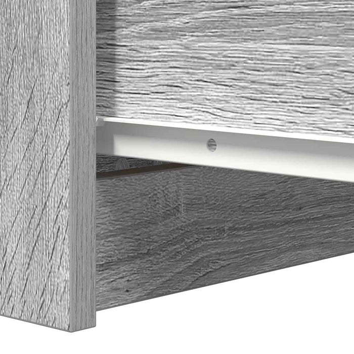 Bufetă cu sertare Gri Sonoma 37,5x35x99 cm Lemn prelucrat - WALTI WALTI