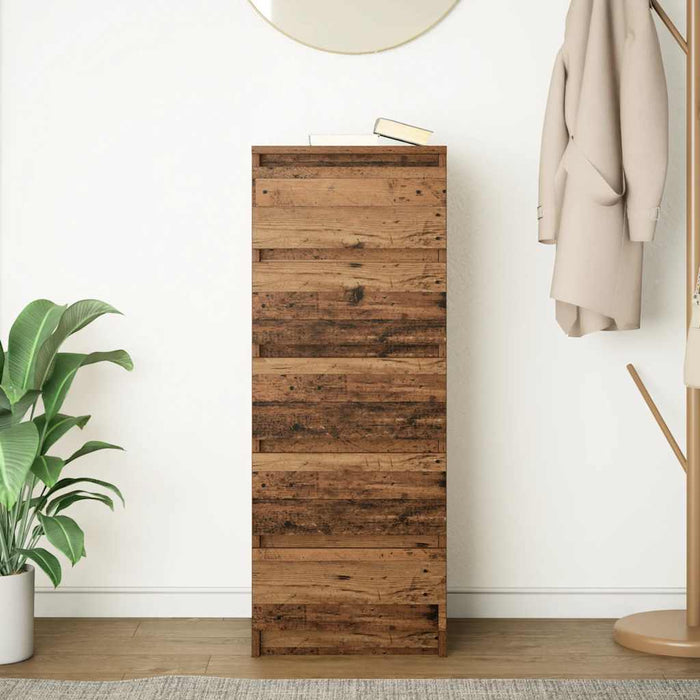 Bufetă cu sertare Lemn vechi 37,5x35x99 cm Lemn prelucrat - WALTI WALTI