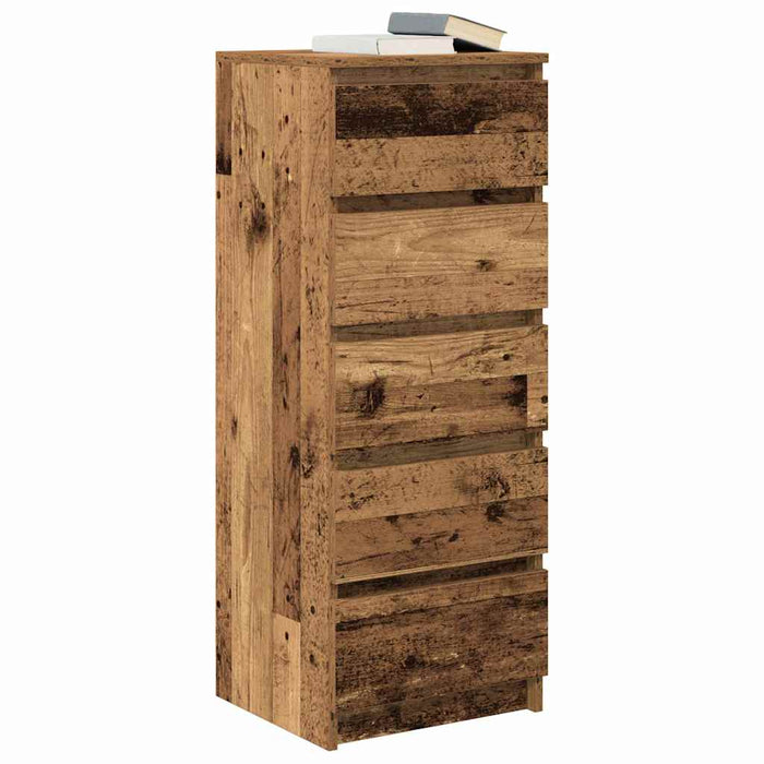 Bufetă cu sertare Lemn vechi 37,5x35x99 cm Lemn prelucrat - WALTI WALTI