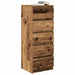 Bufetă cu sertare Lemn vechi 37,5x35x99 cm Lemn prelucrat - WALTI WALTI