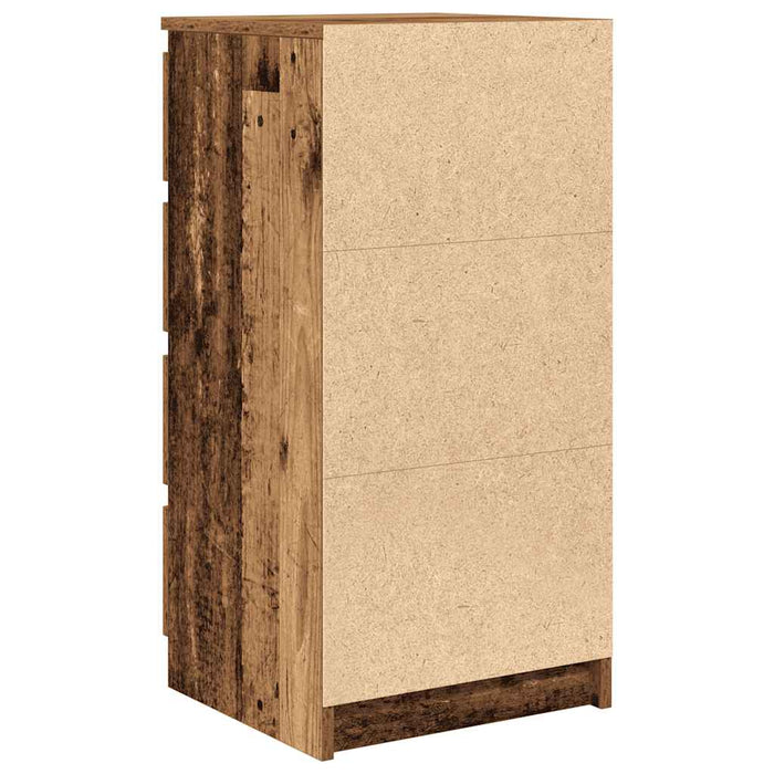 Bufetă cu sertare Lemn vechi 37,5x35x99 cm Lemn prelucrat - WALTI WALTI