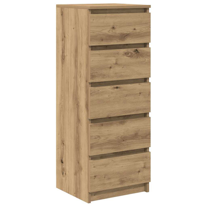 Bufetă cu sertare Stejar Artisan 37,5x35x99 cm Lemn prelucrat - WALTI WALTI