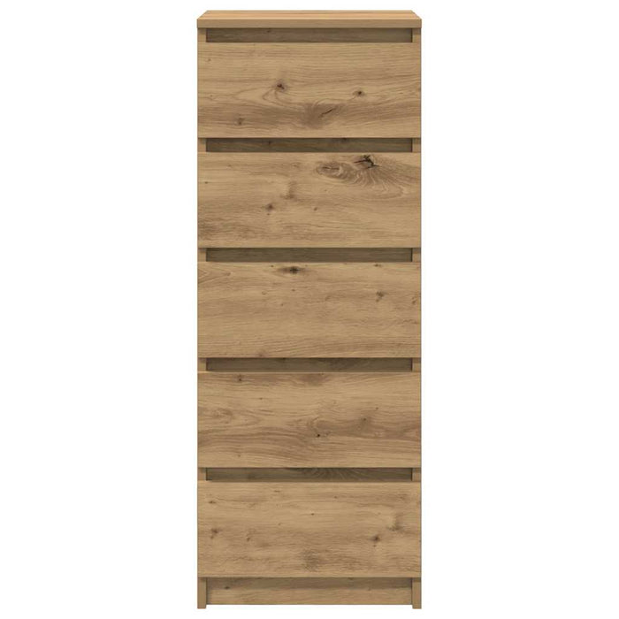 Bufetă cu sertare Stejar Artisan 37,5x35x99 cm Lemn prelucrat - WALTI WALTI