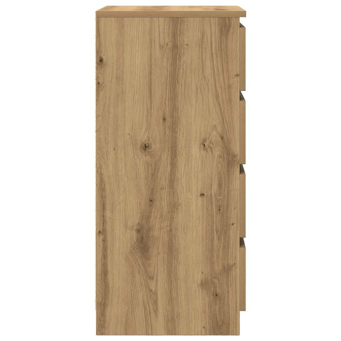 Bufetă cu sertare Stejar Artisan 37,5x35x99 cm Lemn prelucrat - WALTI WALTI