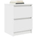 Dulap TV alb 40x35x54 cm lemn prelucrat - WALTI WALTI