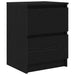 Dulap TV negru 40x35x54 cm din lemn prelucrat - WALTI WALTI