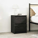 Dulap TV negru 40x35x54 cm din lemn prelucrat - WALTI WALTI