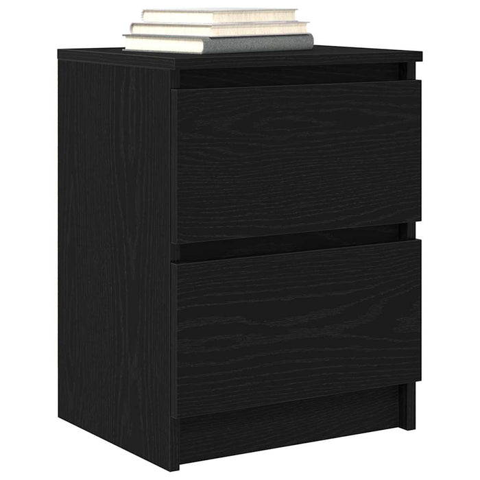 Dulap TV negru 40x35x54 cm din lemn prelucrat - WALTI WALTI