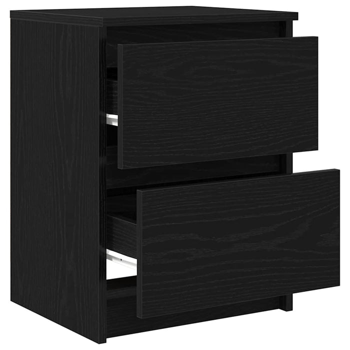 Dulap TV negru 40x35x54 cm din lemn prelucrat - WALTI WALTI