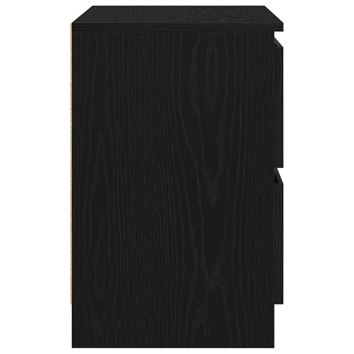 Dulap TV negru 40x35x54 cm din lemn prelucrat - WALTI WALTI