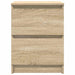 Dulap TV Stejar Sonoma 40x35x54 cm Lemn prelucrat - WALTI WALTI