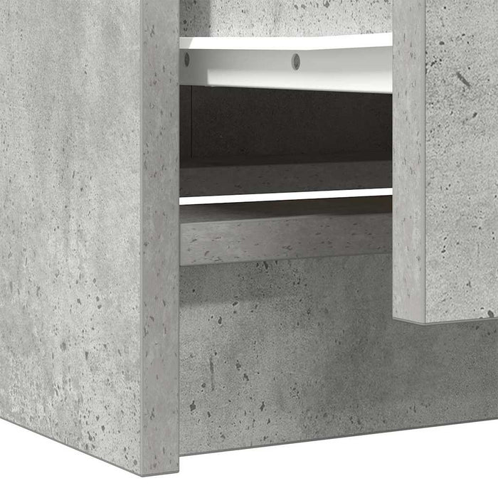 Dulap TV Beton Gri 40x35x54 cm Lemn prelucrat - WALTI WALTI