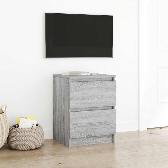 Dulap TV Gri Sonoma 40x35x54 cm lemn prelucrat - WALTI WALTI