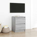 Dulap TV Gri Sonoma 40x35x54 cm lemn prelucrat - WALTI WALTI