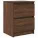 Dulap TV Stejar maro 40x35x54 cm Lemn prelucrat - WALTI WALTI