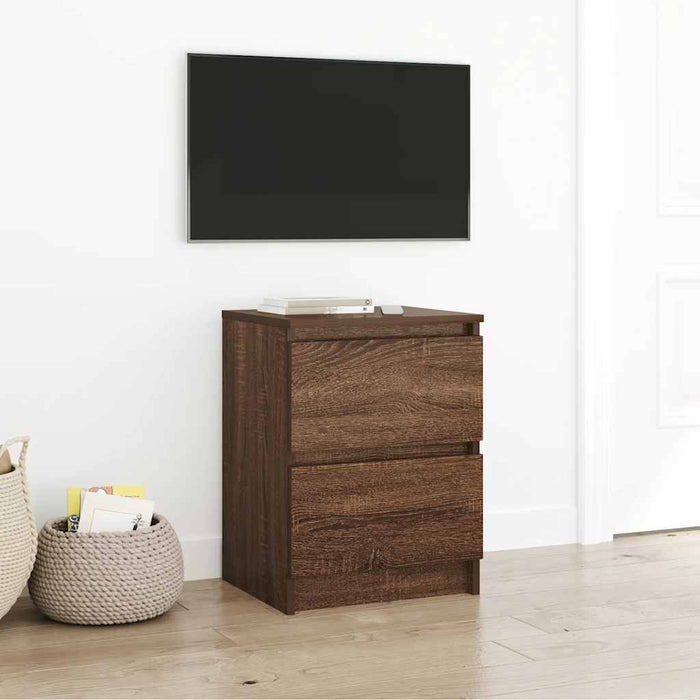 Dulap TV Stejar maro 40x35x54 cm Lemn prelucrat - WALTI WALTI