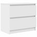 Dulap TV, alb, 60x35x54 cm, lemn prelucrat - WALTI WALTI