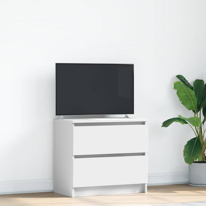 Dulap TV, alb, 60x35x54 cm, lemn prelucrat - WALTI WALTI