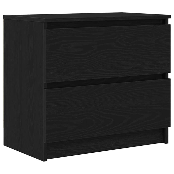 Dulap TV negru 60x35x54 cm lemn prelucrat - WALTI WALTI