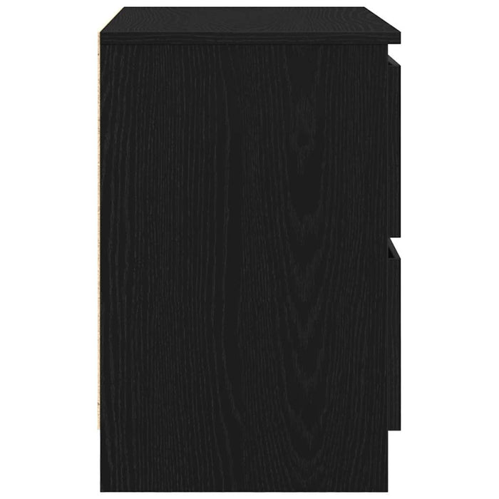 Dulap TV negru 60x35x54 cm lemn prelucrat - WALTI WALTI
