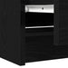 Dulap TV negru 60x35x54 cm lemn prelucrat - WALTI WALTI