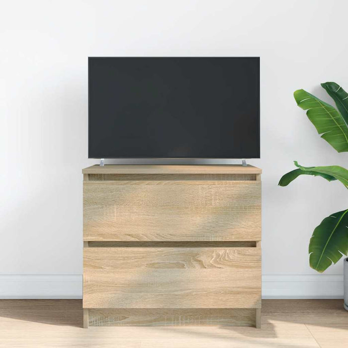 Dulap TV Stejar Sonoma 60x35x54 cm Lemn prelucrat - WALTI WALTI