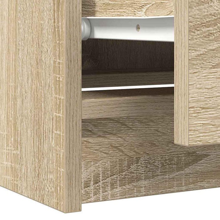 Dulap TV Stejar Sonoma 60x35x54 cm Lemn prelucrat - WALTI WALTI