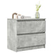 Dulap TV Beton Gri 60x35x54 cm Lemn prelucrat - WALTI WALTI