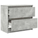 Dulap TV Beton Gri 60x35x54 cm Lemn prelucrat - WALTI WALTI