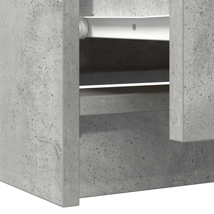Dulap TV Beton Gri 60x35x54 cm Lemn prelucrat - WALTI WALTI