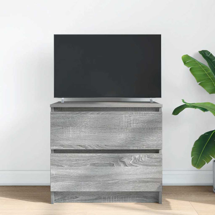 Dulap TV Gri Sonoma 60x35x54 cm lemn prelucrat - WALTI WALTI