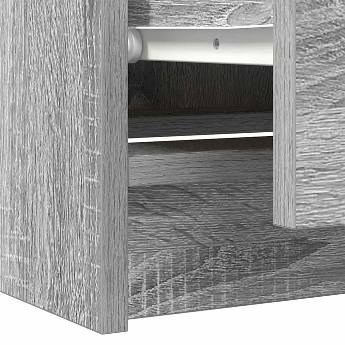 Dulap TV Gri Sonoma 60x35x54 cm lemn prelucrat - WALTI WALTI