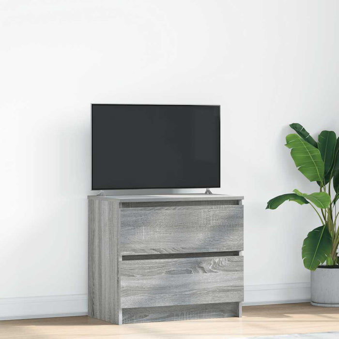 Dulap TV Gri Sonoma 60x35x54 cm lemn prelucrat - WALTI WALTI