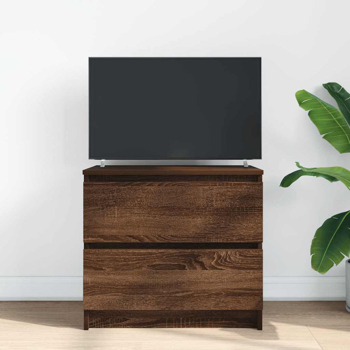 Dulap TV Stejar maro 60x35x54 cm Lemn prelucrat - WALTI WALTI