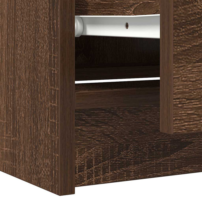 Dulap TV Stejar maro 60x35x54 cm Lemn prelucrat - WALTI WALTI