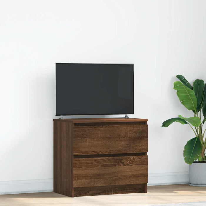 Dulap TV Stejar maro 60x35x54 cm Lemn prelucrat - WALTI WALTI