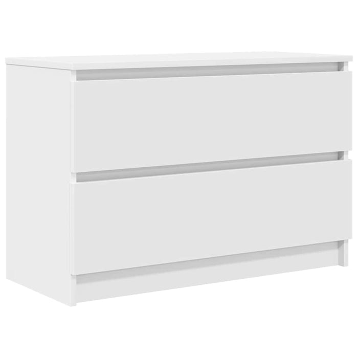 Dulap TV alb 80x35x54 cm lemn prelucrat - WALTI WALTI