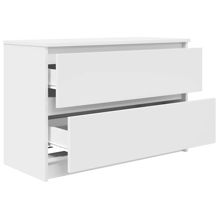 Dulap TV alb 80x35x54 cm lemn prelucrat - WALTI WALTI