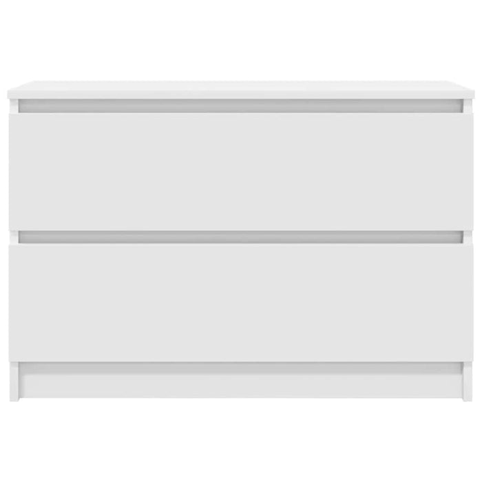 Dulap TV alb 80x35x54 cm lemn prelucrat - WALTI WALTI