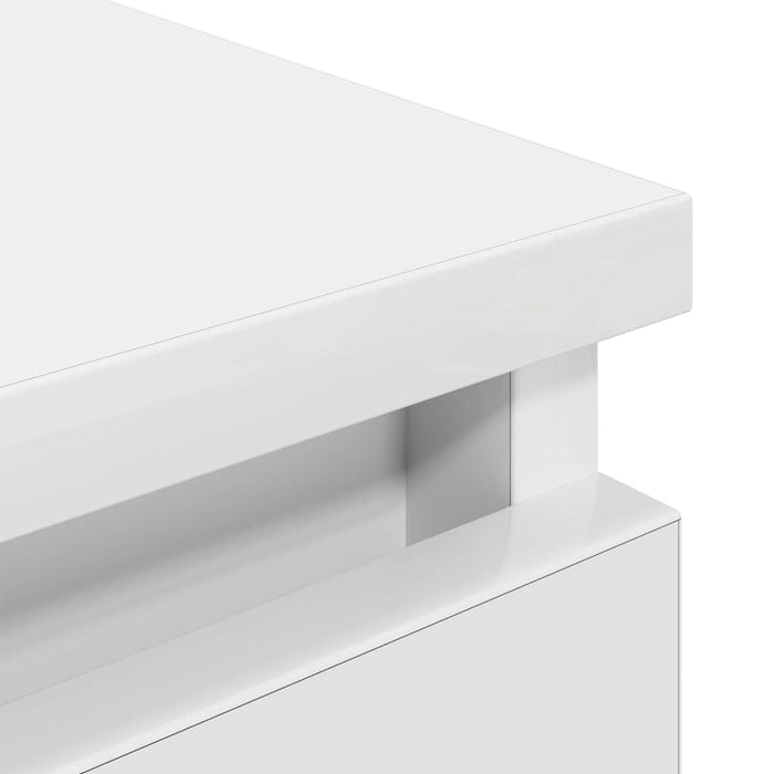Dulap TV alb 80x35x54 cm lemn prelucrat - WALTI WALTI