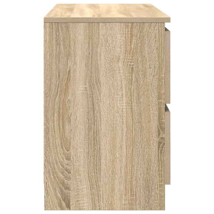 Dulap TV Stejar Sonoma 80x35x54 cm Lemn prelucrat - WALTI WALTI