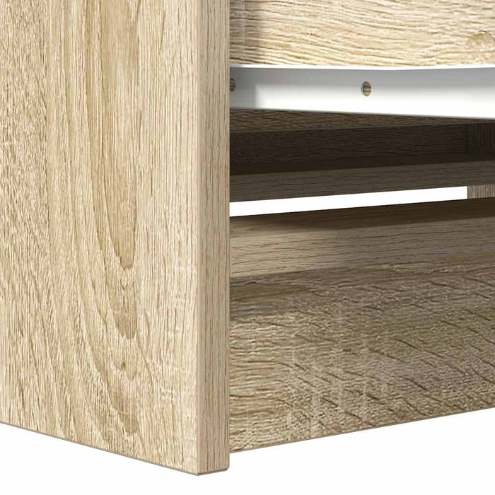 Dulap TV Stejar Sonoma 80x35x54 cm Lemn prelucrat - WALTI WALTI